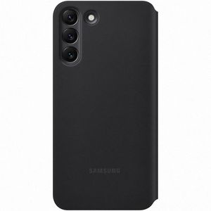 Samsung - Galaxy S22 Plus - Hoesje - Zwart - Smart Clear View Cover