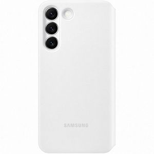 Samsung Galaxy S22 Smart Clear View Cover White