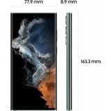 Samsung Galaxy S22 Ultra EU (256 GB, Groen, 6.80"", Dubbele SIM, 108 Mpx, 5G), Smartphone, Groen
