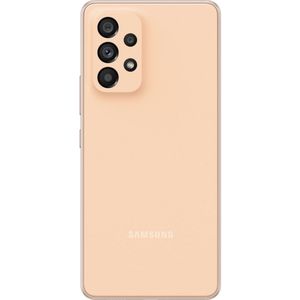 Samsung Galaxy A33 5G EU (128 GB, Ontzagwekkende perzik, 6.40"", Dubbele SIM, 48 Mpx, 5G), Smartphone, Oranje