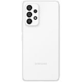 Samsung Galaxy A53 5G Android Smartphone Infinity-O FHD+ Super AMOLED 6,5 inch-scherm, 6 GB RAM en 128 GB uitbreidbaar intern geheugen, batterij 5000 mAh, wit, (Awesome White) [Italiaanse versie].