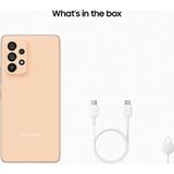 Samsung Galaxy A53 5G SM-A536B 16,5 cm (6.5") Hybride Dual SIM Android 12 USB Type-C 6 GB 128 GB 5000 mAh Perzik