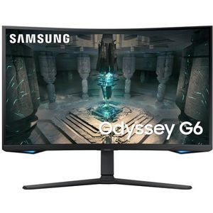 Samsung Odyssey G6 LS32BG650EUXEN - QHD Smart Gaming Monitor - Apple AirPlay - Tizen - Wi-Fi - 32 Inch - 240hz