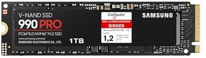 Samsung 990 Pro 1TB, NVMe