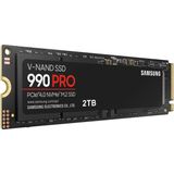 Samsung 990 PRO - Interne SSD - PCIe 4.0 - NVMe M.2 - 2 TB