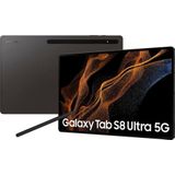 Samsung Galaxy Tab S8 Ultra SM-X906B 5G 256 GB 37,1 cm (12"") Qualcomm Snapdragon 12 GB Grijs