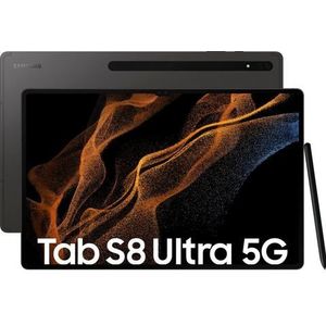 Samsung Galaxy Tab S8 Ultra SM-X906B 5G 256 GB 37,1 cm (12"") Qualcomm Snapdragon 12 GB Grijs