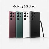 Samsung Galaxy S22 Ultra Enterprise Edition SM-S908B 17,3 cm (6.8") Dual SIM Android 12 5G USB Type-C 8 GB 128 GB 5000 mAh Zwart