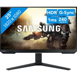 Samsung Odyssey G4 LS25BG400EUXEN - Full HD IPS 240Hz Gaming Monitor - 25 Inch