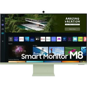 Samsung S32BM80GUU computer monitor 81,3 cm (32") 3840 x 2160 Pixels 4K Ultra HD Groen, Wit