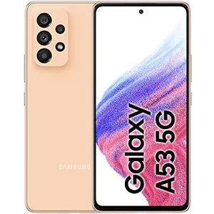 Samsung Galaxy A53 5G Smartphone Dual SIM Android Mobiele Telefoon 8 GB RAM 256 GB Geheugen Awesome Perzik + 30 Maanden Garantie