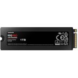 Samsung 990 PRO - 1TB - Interne SSD - PCIe 4.0 - NVMe - Heatsink