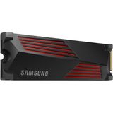 Samsung Interne SSD 990 PRO met koellichaam, NVMe M.2 PCle 4.0, 2 TB, leessnelheid tot 7450 MB/s, intelligent warmtebeheer, MZ-V9P2T0CW