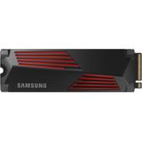 Samsung 990 PRO NVMe M.2 SSD mit Heatsink, 2 TB, PCIe 4.0, 7.450 MB/s Lesen, 6.900 MB/s Schreiben, Interne SSD für PC-/Konsolen-Gaming und Videobearbeitung, MZ-V9P2T0CW