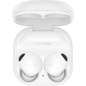 Samsung Galaxy Buds2 Pro Bluetooth-hoofdtelefoon, draadloos, actieve ruisonderdrukking, oplaadkoffer, hifi-geluid, waterdicht, wit, audio 360, oproepkwaliteit - Franse versie