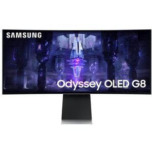 Samsung Odyssey G8 - QHD Ultrawide OLED Monitor - 34 inch - 175Hz - Tizen