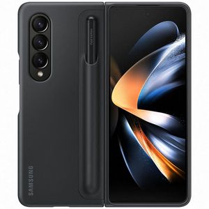 Samsung Galaxy Z Fold4 hoesje met pen, zwart