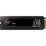 Samsung 990 Pro 1TB Kühlkörper NVMe SSD