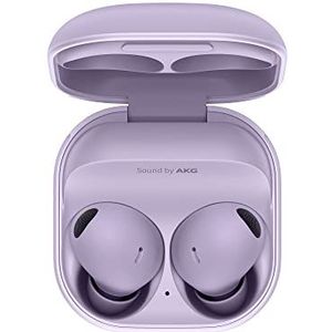 Samsung Galaxy Buds2 Pro True Wireless Bluetooth-hoofdtelefoon, actieve ruisonderdrukking, draadloos opladen, geluidskwaliteit, IPX7 weerstand, [Franse versie], Bora Purple