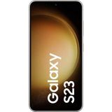 Samsung Galaxy S23 (256 GB, Katoenbloem, 6.10", SIM + eSIM, 50 Mpx, 5G), Smartphone, Beige