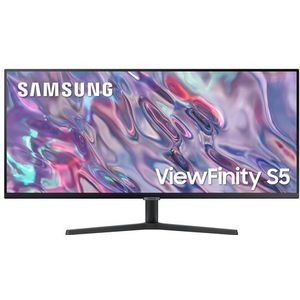 Samsung S50GC computer monitor 86,4 cm (34") 3440 x 1440 Pixels UltraWide Quad HD LCD Zwart