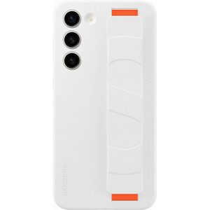 Samsung Silicone Grip Cover Samsung Galaxy S23 Plus Wit