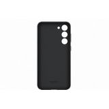 Samsung Galaxy S23 Plus Back Cover Leer Zwart