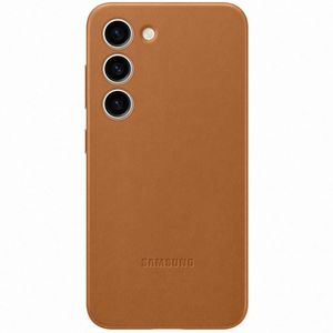 Samsung Galaxy S23 Leather Case (Camel) - EF-VS911LA