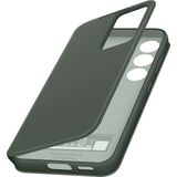 Samsung Galaxy S23 Plus Clear View Book Case Groen