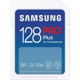 Samsung PRO Plus - SD Kaart - Geheugenkaart Camera - 180 & 130 MB/s - 128 GB