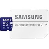 Samsung - MB-MD512SA/EU - MicroSDXC Geheugenkaart - 512 GB - UHS-I Klasse 10