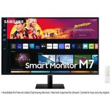 Samsung Smart Monitor M7 – BM700 32 inch pc-monitor 32 inch 60 Hz – VA-paneel UHD 4K (3840 x 2160), 4 ms, smart, kantelbaar, HDR10, luidsprekers, HDMI-kabel + afstandsbediening