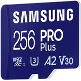 Samsung PRO Plus - MicroSD Geheugenkaart - 256 GB - UHS-I Klasse 3