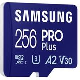Samsung PRO Plus - MicroSD Geheugenkaart - 256 GB - UHS-I Klasse 3