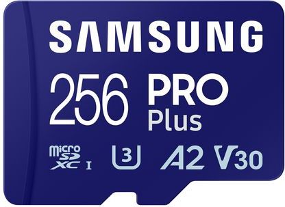 Samsung PRO Plus - MicroSD Geheugenkaart - 256 GB - UHS-I Klasse 3