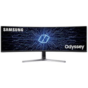 Samsung Odyssey G9 - CRG90 (5120 x 1440 pixels, 49""), Monitor, Blauw, Grijs