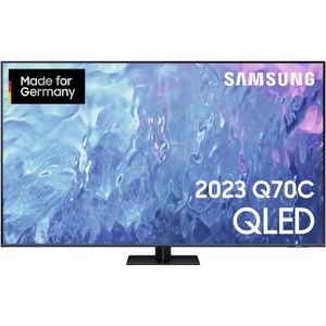 Samsung QLED 4K Q70C 55 Zoll Fernseher (GQ55Q70CATXZG, Deutsches Modell), Quantum Prozessor 4K, Motion Xcelerator Turbo+, Quantum HDR, Smart TV [2023]