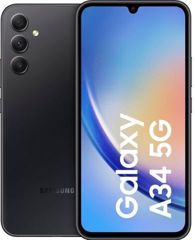 Samsung Galaxy A34 5G - 128GB - Awesome Black