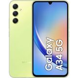 Samsung Galaxy A34 5G SM-A346B/DSN 16,8 cm (6.6 inch) Hybride Dual SIM Android 13 USB Type-C 6 GB 128 GB 5000 mAh Limoen
