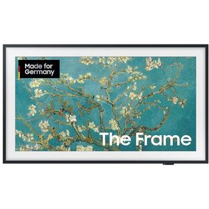 SAMSUNG QLED 4K The Frame 32 inch Fernseher (GQ32LS03CBUXZG), mattes Display, austauschbare Rahmen, Art Mode [2023]