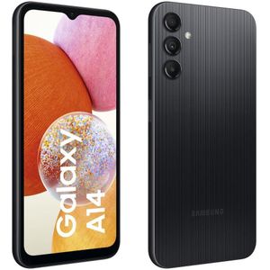 SAMSUNG Galaxy A14 16.8 cm 6.6 Dual SIM 4G USB Type-C 4 GB 128 GB 5000 mAh Zwart