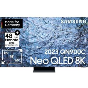 Samsung Neo QLED 8K QN900C 65 inch televisie (GQ65QN900CTXZG, Duits model), Neo Quantum HDR 8K Pro, Neural Quantum processor 8K, Infinity Screen, Smart TV [2023]