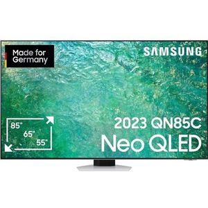 Samsung GQ75QN85CATXZG QLED-TV 189 cm 75 inch Energielabel D (A - G) UHD, QLED, Smart TV, CI+*, DVB-C, DVB-S2, DVB-T2 HD, WiFi Zilver