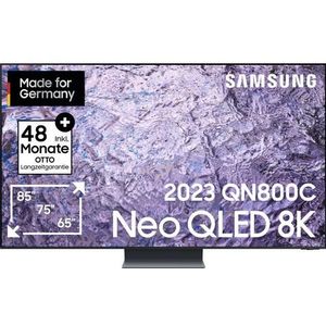 Samsung GQ75QN800CT 190.5 cm (75"") 8K Ultra HD Smart TV Wi-Fi Silver