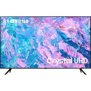 SAMSUNG Crystal UHD UE43CU7170UXZT, Smart TV 43 inch CU7000-serie, Crystal UHD 4K, zwart, 2023, DVB-T2