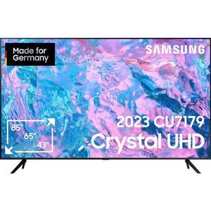 SAMSUNG GU43CU7179U Led-tv (43 Inch / 108 C - UHD 4 - SMART T - Tizen)