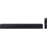 Samsung HW-C400/ZF Soundbar, met geïntegreerde subwoofer, surround sound-uitbreiding (SSE), bluetooth tv-verbinding, één afstandsbediening en nachtmodus