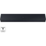 Samsung Soundbar HW-C400/ZF Serie C, 4 luidsprekers, krachtige bas met geïntegreerde Woofer, 2.0-kanaals audio, draadloze verbinding met TV, Black 2023