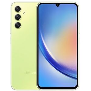 Samsung Galaxy A34 5G 16,8 cm (6.6") Hybride Dual SIM USB Type-C 8 GB 256 GB 5000 mAh Limoen