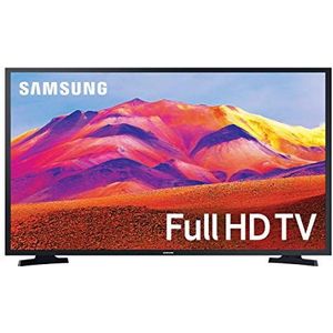 Samsung TV UE32T5372CDXZT Full HD, Smart TV 32 inch HDR, Purcolor, WiFi, Slim Design, geïntegreerd met Bixby en Alexa, compatibel met Google Assistant, Black 2020